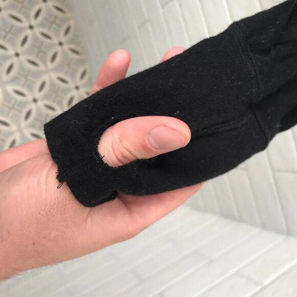 MASAHIKO MARUYAMA Mens Self-Lined Layer Black Sweater Knit Jersey Shirt, Size M - Picture 9 of 16